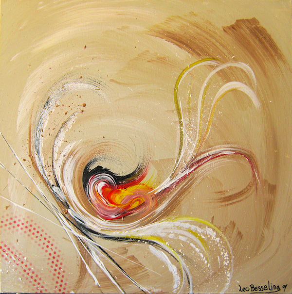 2021 Een jaar van vooral abstracte werken. Besseling Art.  Leo Besseling